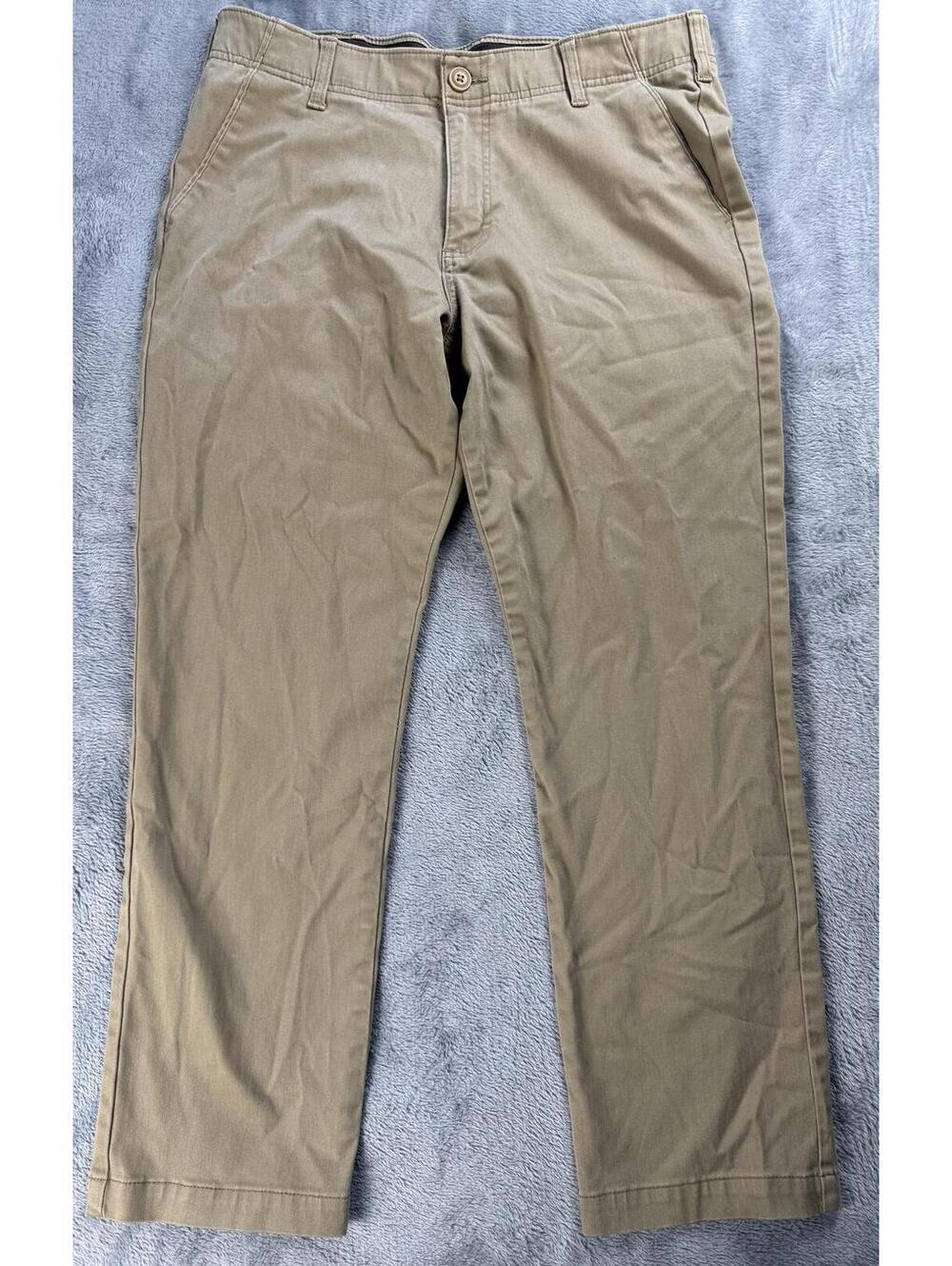 Lee Men's Extreme Motion MVP Straight Leg Slim Fit Salina Stone 34x29